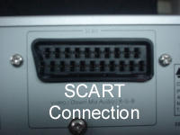Back Of Video With SCART Connector